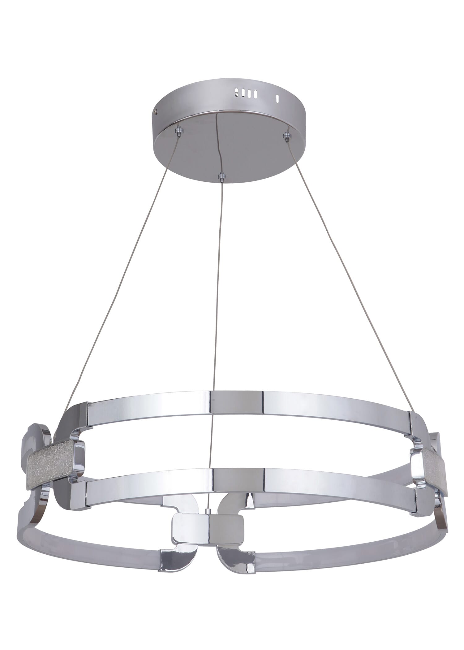 Craftmade Amulet 24" Pendant Light in Chrome