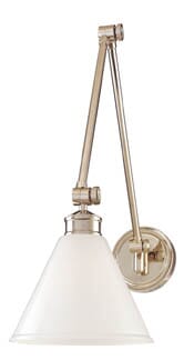 Hudson Valley Exeter 19" Wall Sconce in Polished Nickel