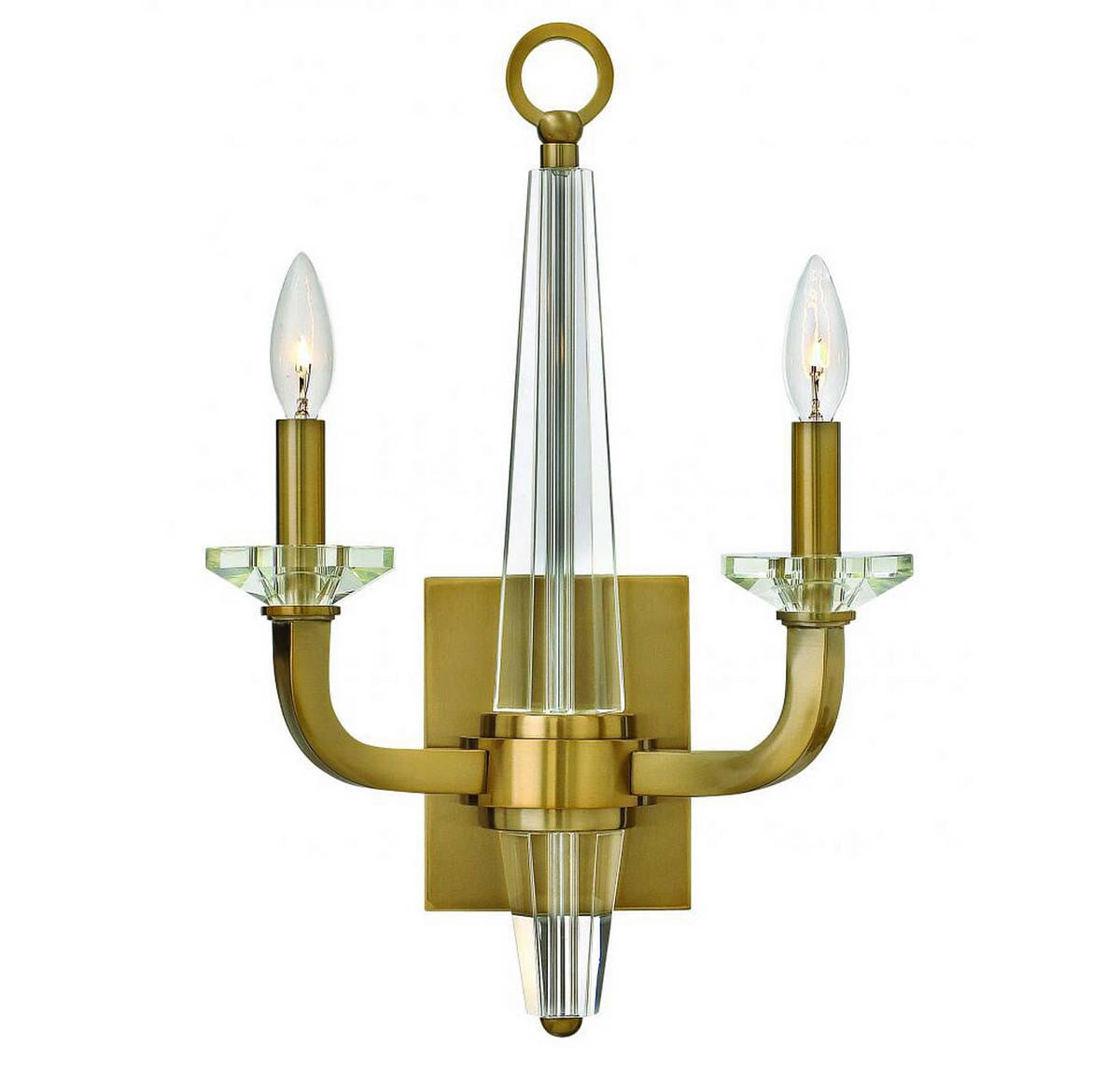 Hinkley Ascher 2-Light Sconce in Brushed Caramel