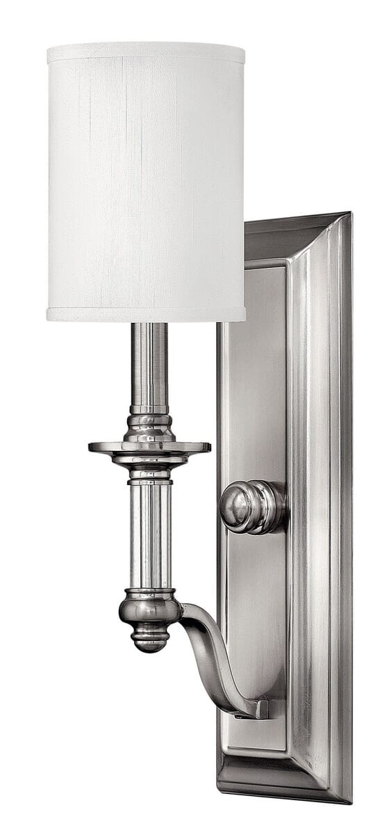 Hinkley Sussex Wall Sconce in Brushed Nickel