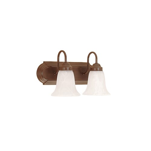 Millennium Lighting 400 Series 2-Light Bathroom Vanity Light in Bronze