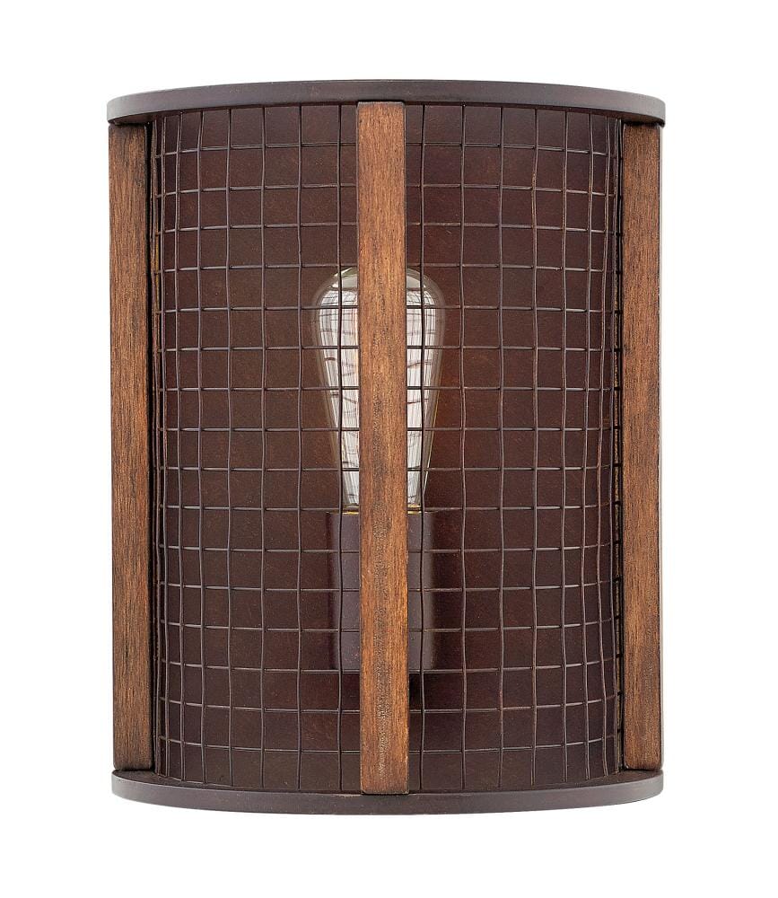 Hinkley Beckett 1-Light Wall Sconce in Iron Rust