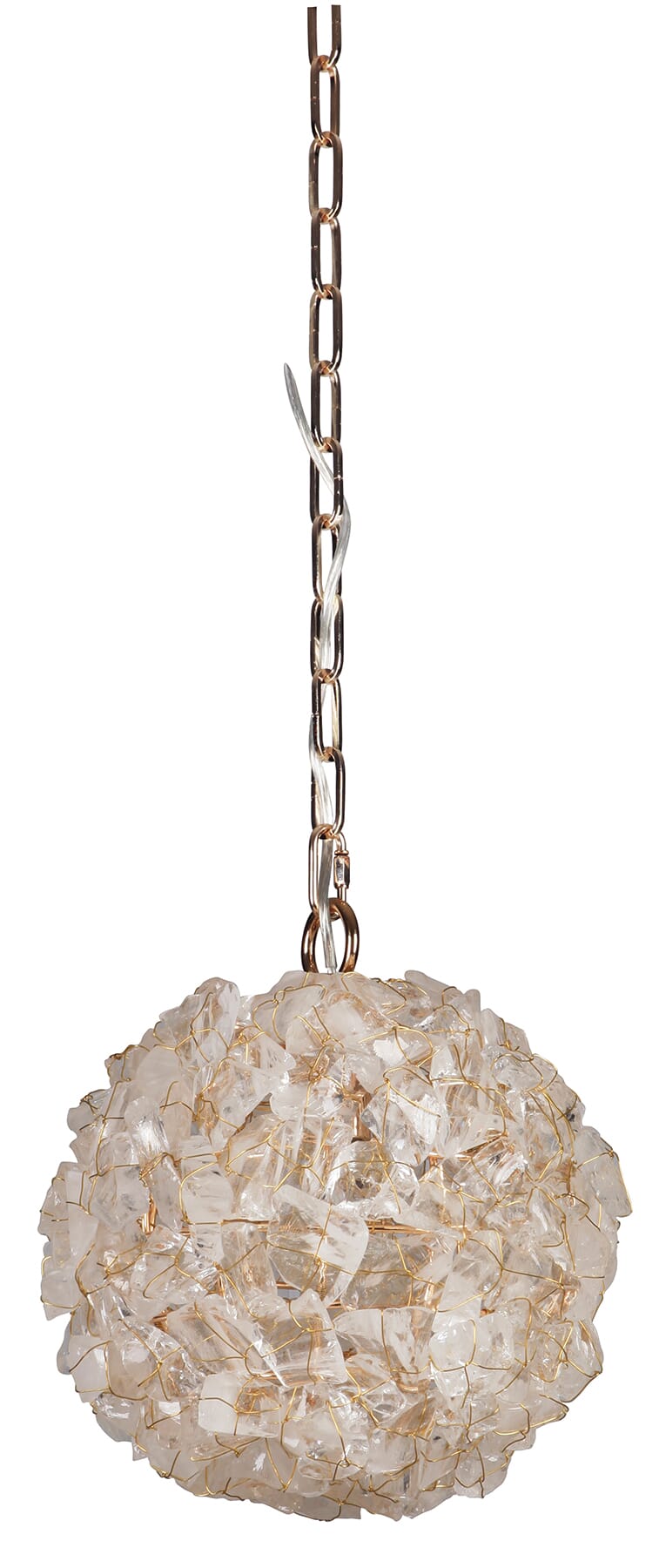 Craftmade Gallery Roxx 12" Mini Pendant in Gilded