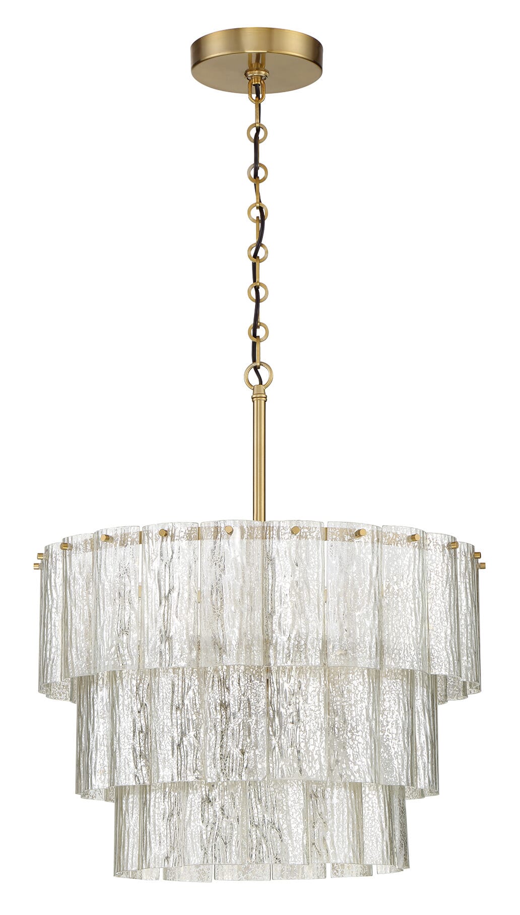 Craftmade Museo 12-Light 30" Pendant Light in Satin Brass