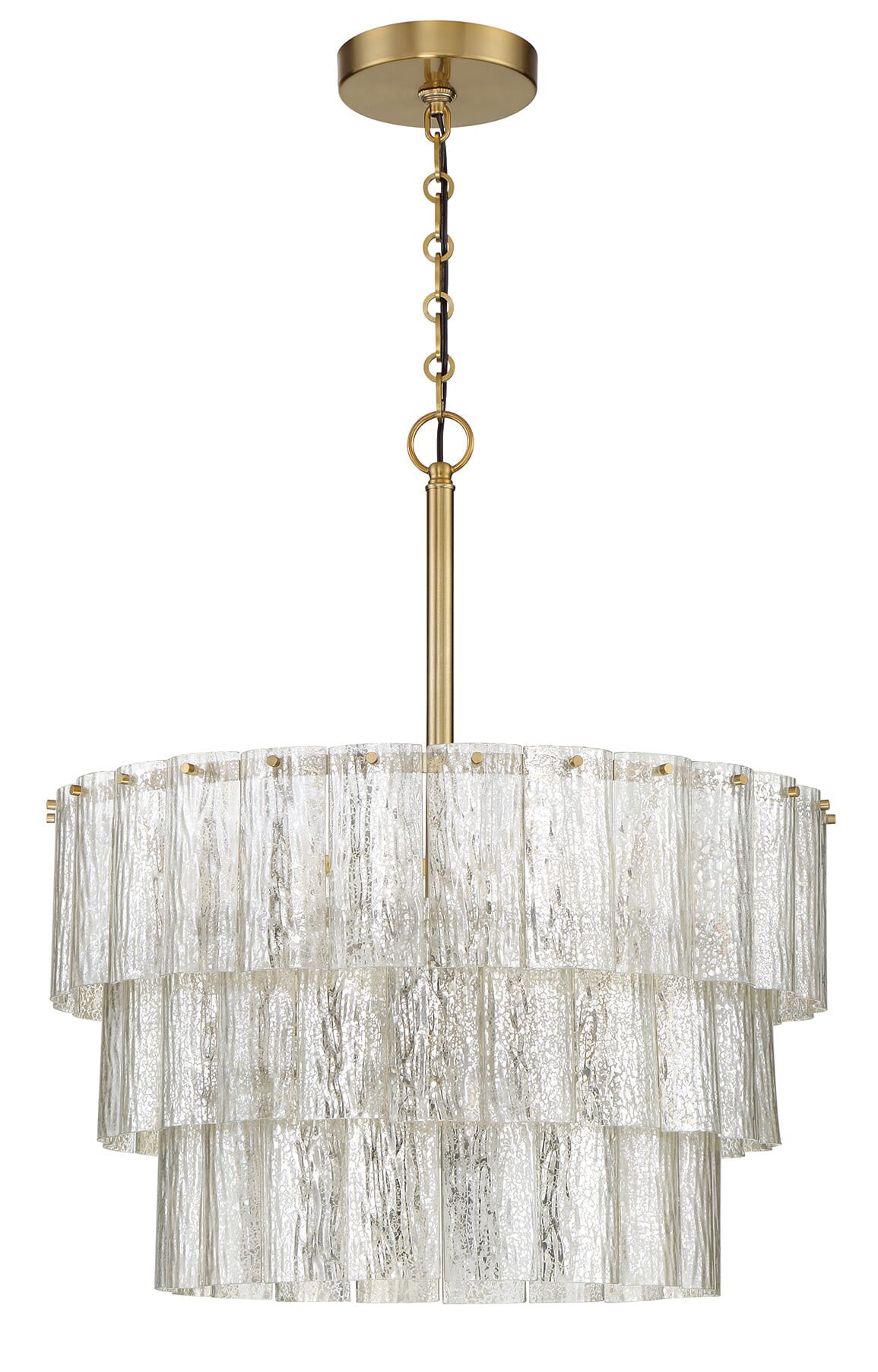 Craftmade Museo 9-Light 21" Pendant Light in Satin Brass