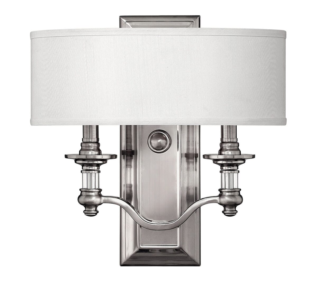 Hinkley Sussex 2-Light Sconce in Brushed Nickel