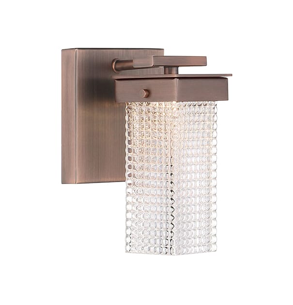 Minka Lavery Dewberry Lane Bathroom Wall Sconce in Dark Brushed Bronze -Plated