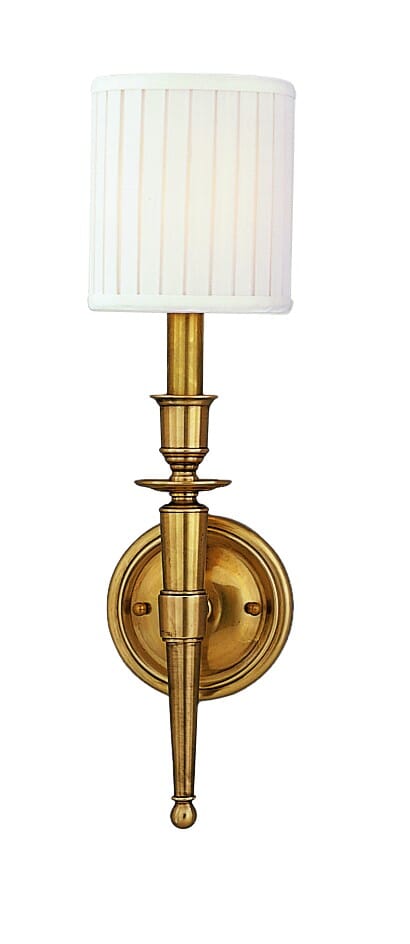 Hudson Valley Abington 18" Wall Sconce in Aged Brass