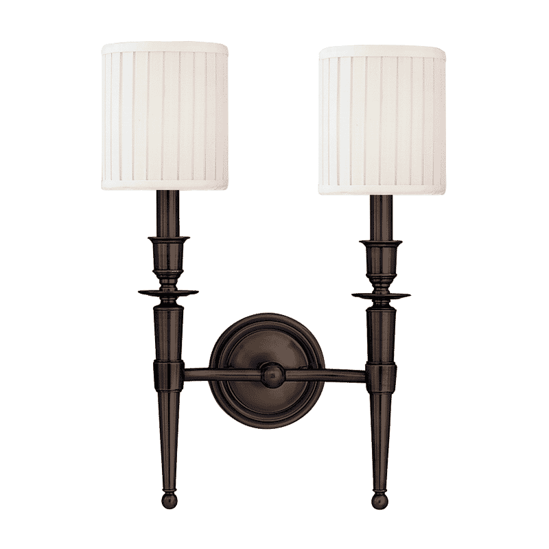 Hudson Valley Abington 2-Light 18" Wall Sconce in Old Bronze