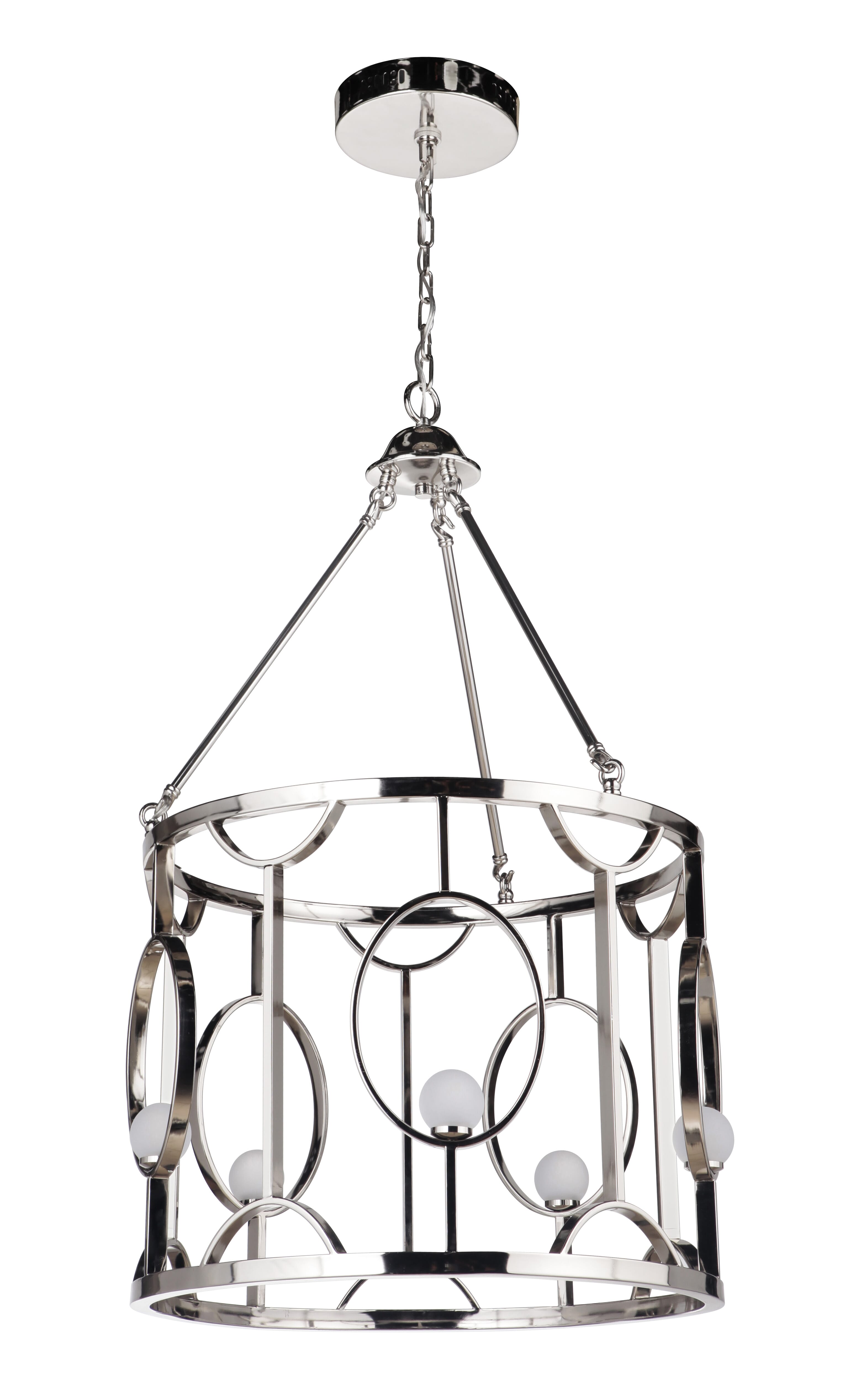 Craftmade Indy 5-Light 23" Foyer Light in Polished Nickel