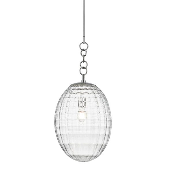 Hudson Valley Venice Pendant Light in Polished Nickel