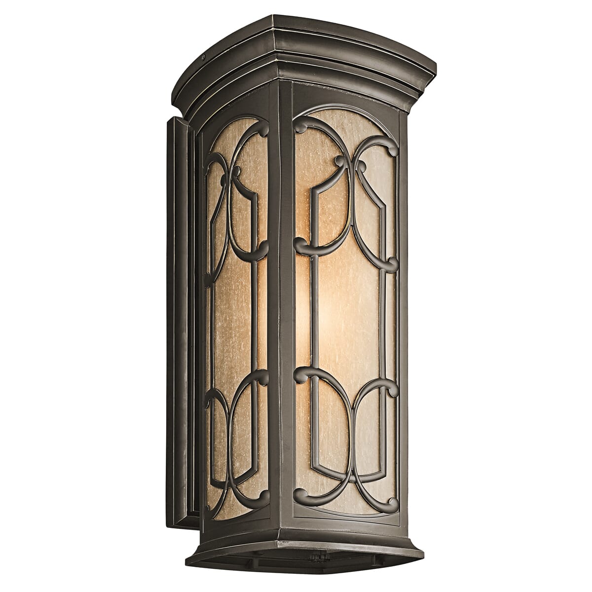 Kichler Franceasi 1-Light 25" Outdoor XLarge Wall in Olde Bronze