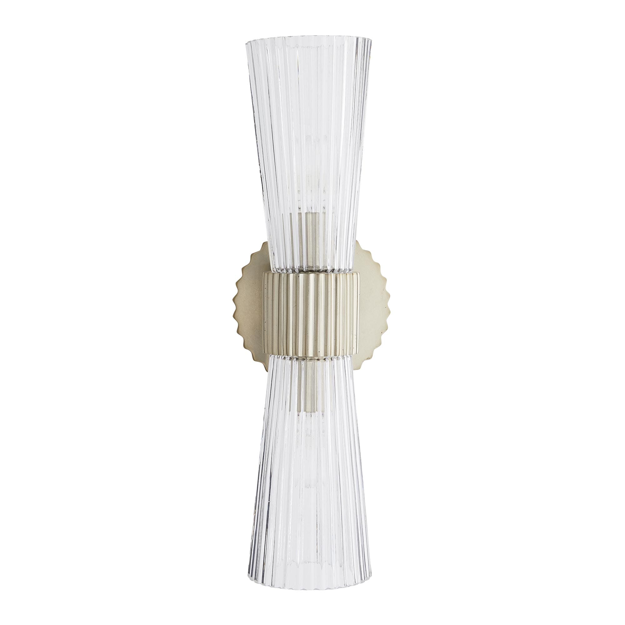 Arteriors Whittier Tuxedo Wall Sconce in Pale Brass