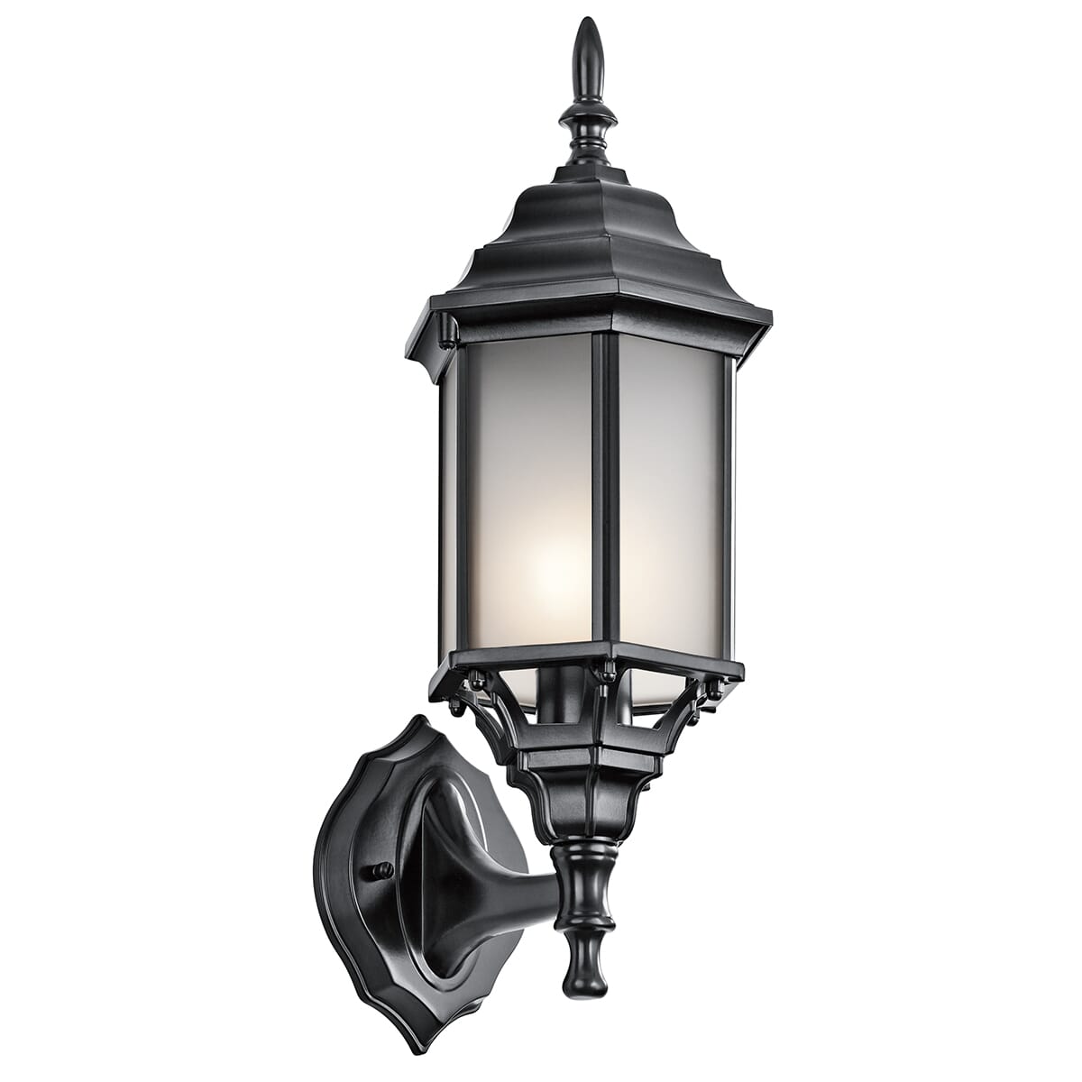 Kichler Chesapeake 1-Light Medium Outdoor Wall in Black