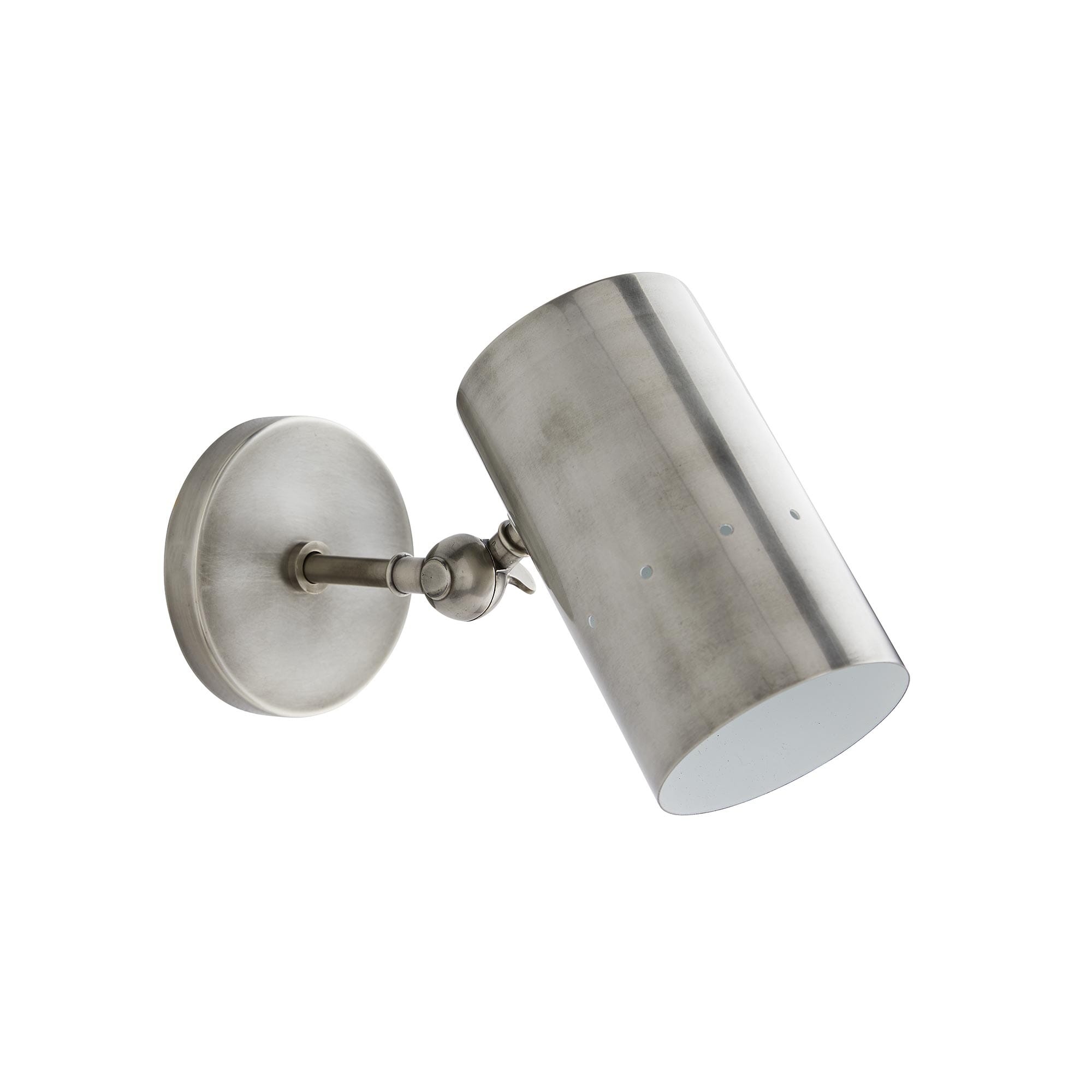 Arteriors Thomas Adjustable Wall Sconce in Vintage Silver