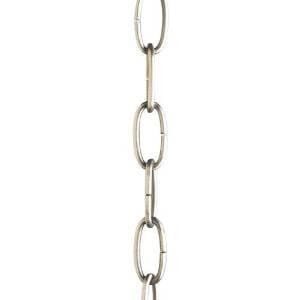 Kichler 36" Outdoor Brass Chain in Weathered Zinc