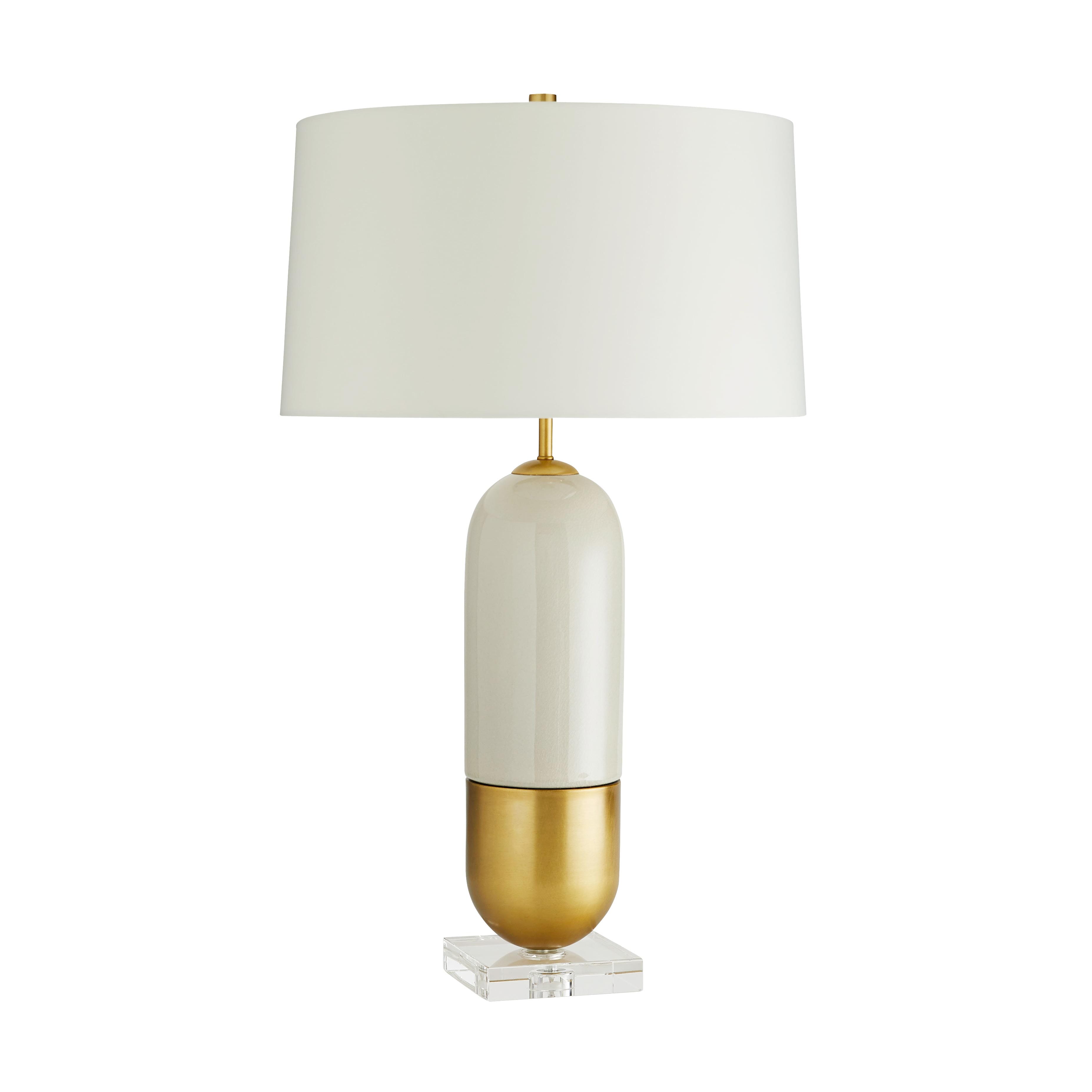 Arteriors Tavi 31" Table Lamp in White