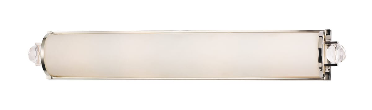 Hudson Valley Prescott 4-Light 5" Bathroom Vanity Light in Polished Nickel