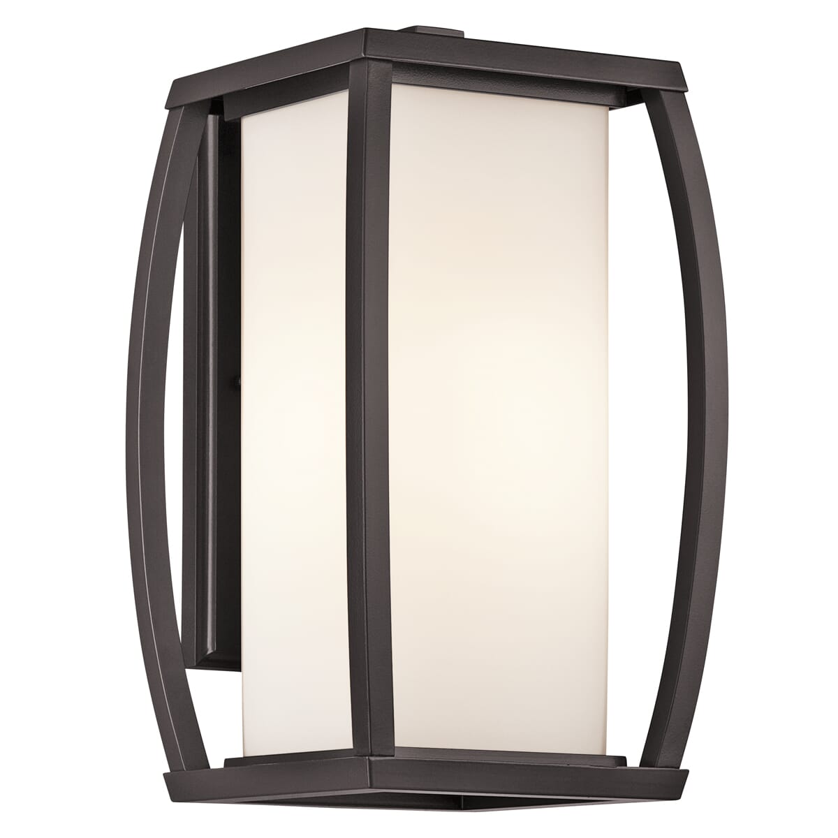 Kichler Bowen 1-Light 15.75" Large Outdoor Wall in Bronze