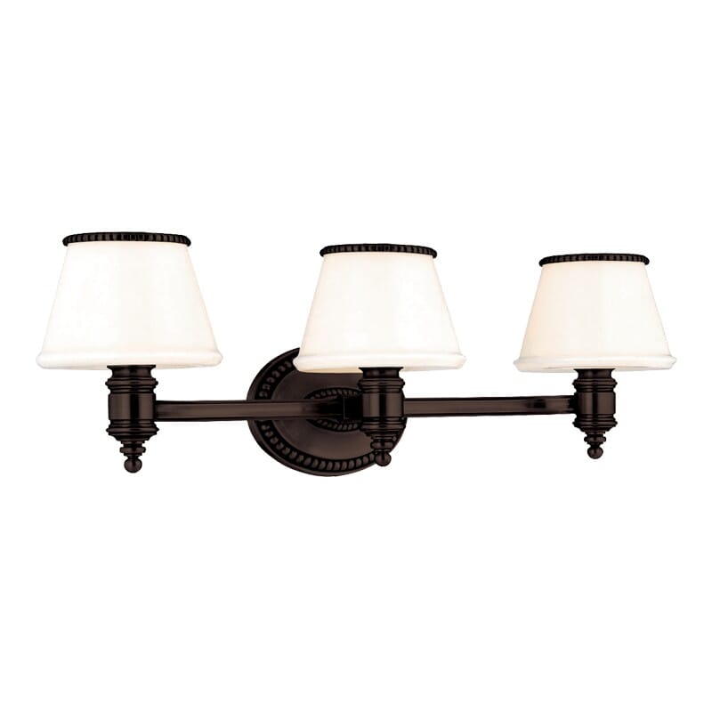 Hudson Valley Richmond 3-Light 24" Bathroom Vanity Light in Old Bronze