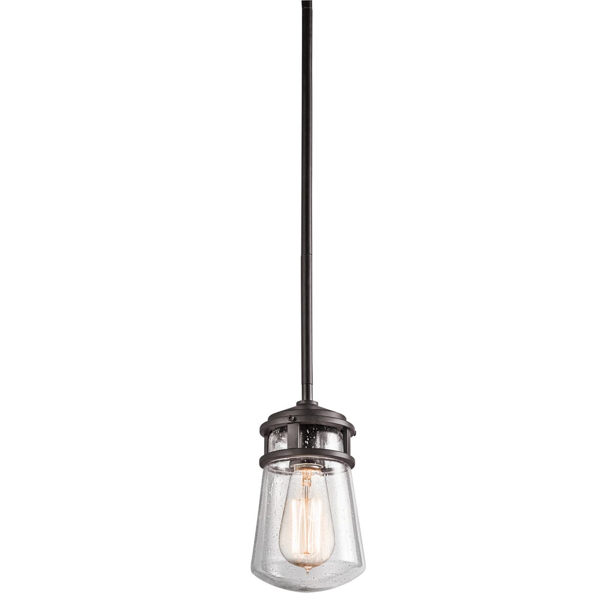 Kichler Lyndon 5" Outdoor Hanging Pendant in Bronze