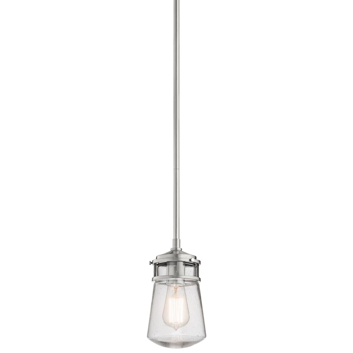 Kichler Lyndon Outdoor Pendant in Brushed Aluminum