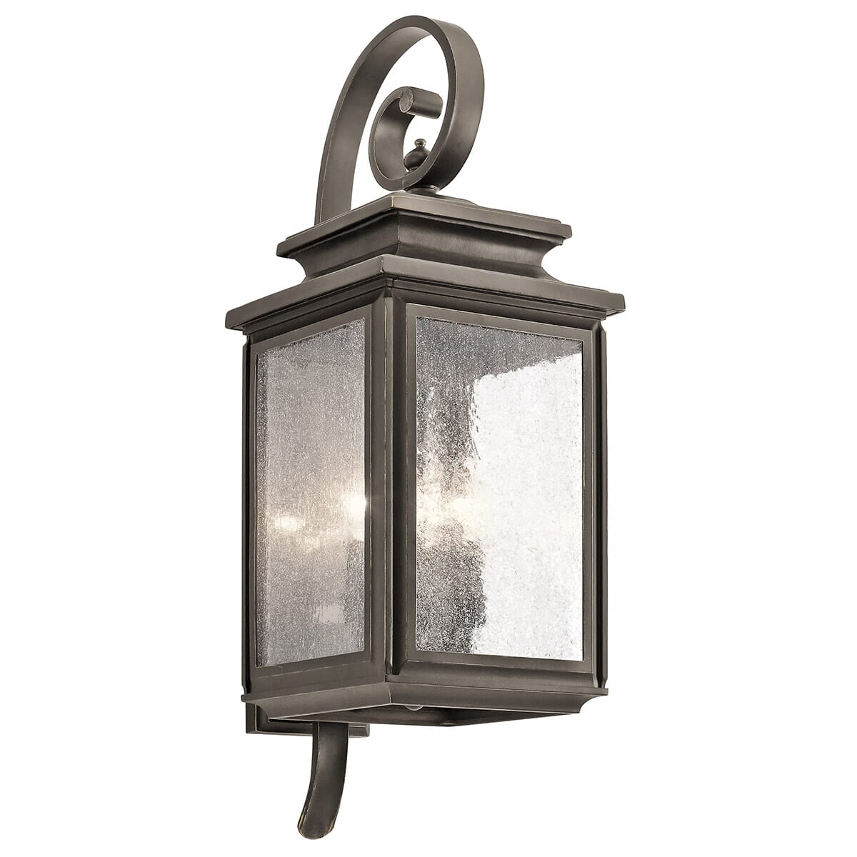 Kichler Wiscombe Park 4-Light Large Outdoor Wall in Olde Bronze