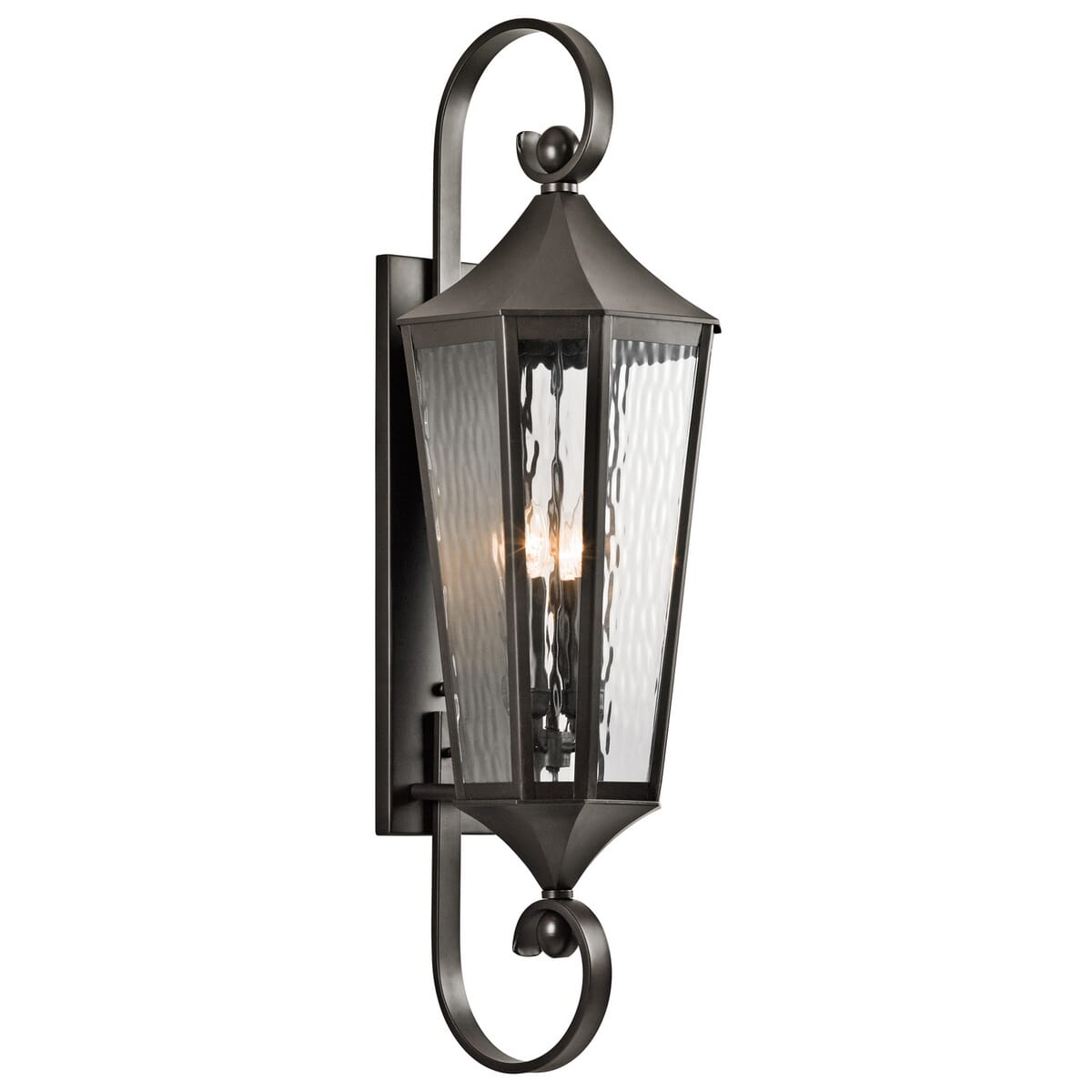 Kichler Rochdale 4-Light Outdoor Wall - Large in Olde Bronze