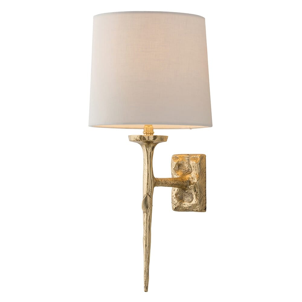 Arteriors Franz 21" Wall Sconce in Matte Brass