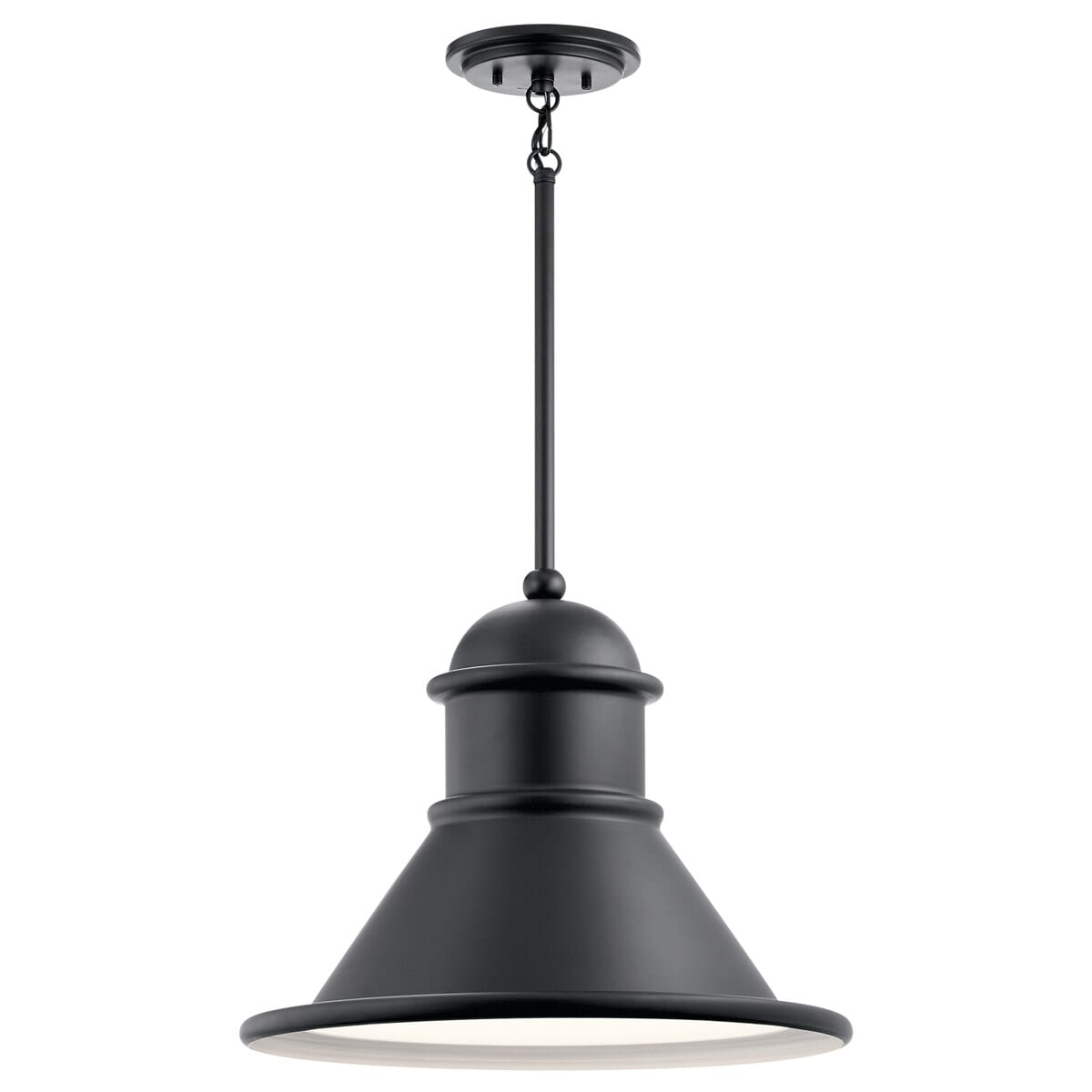 Kichler Northland 18" Outdoor Hanging Pendant in Black