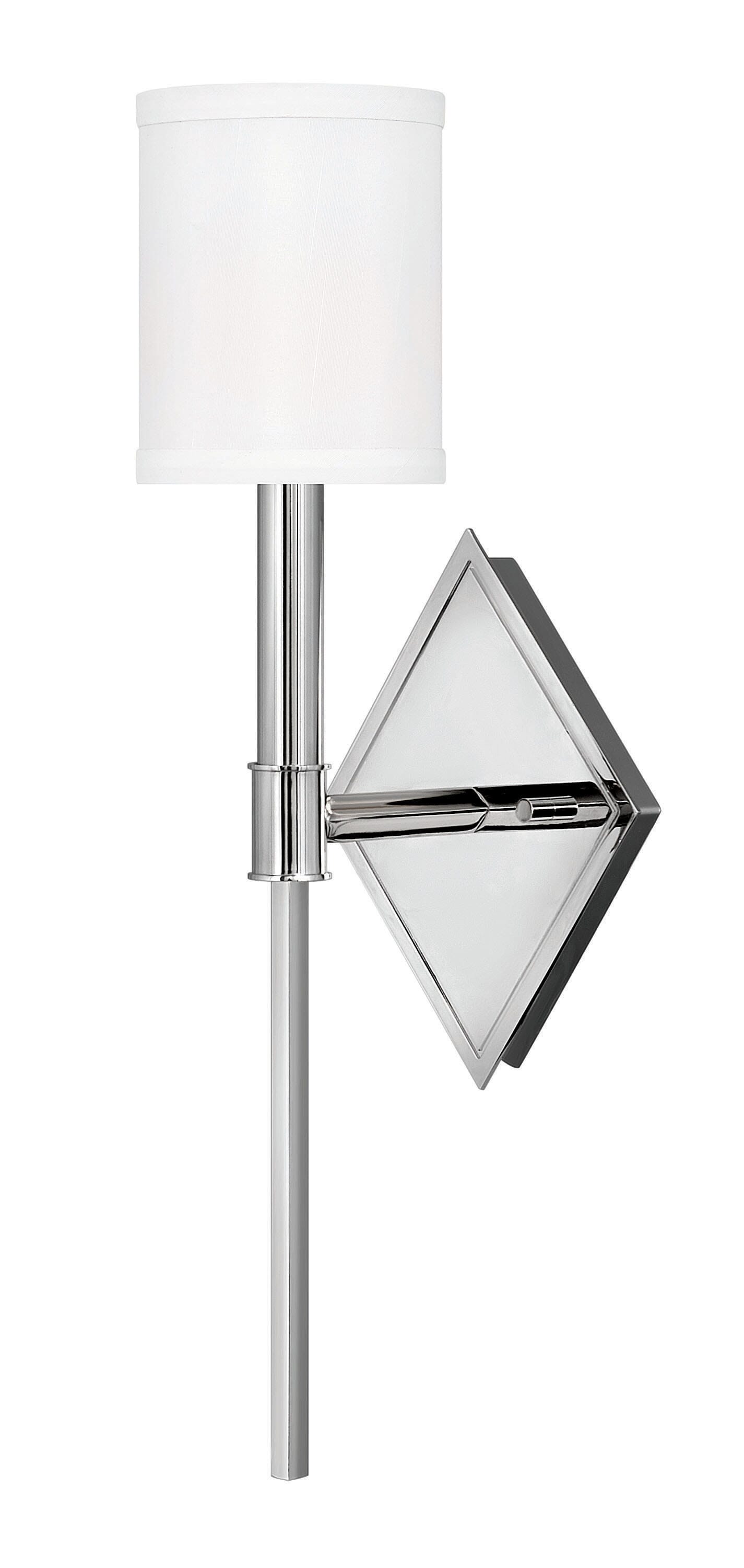 Hinkley Buchanan 14" Wall Sconce in Polished Nickel