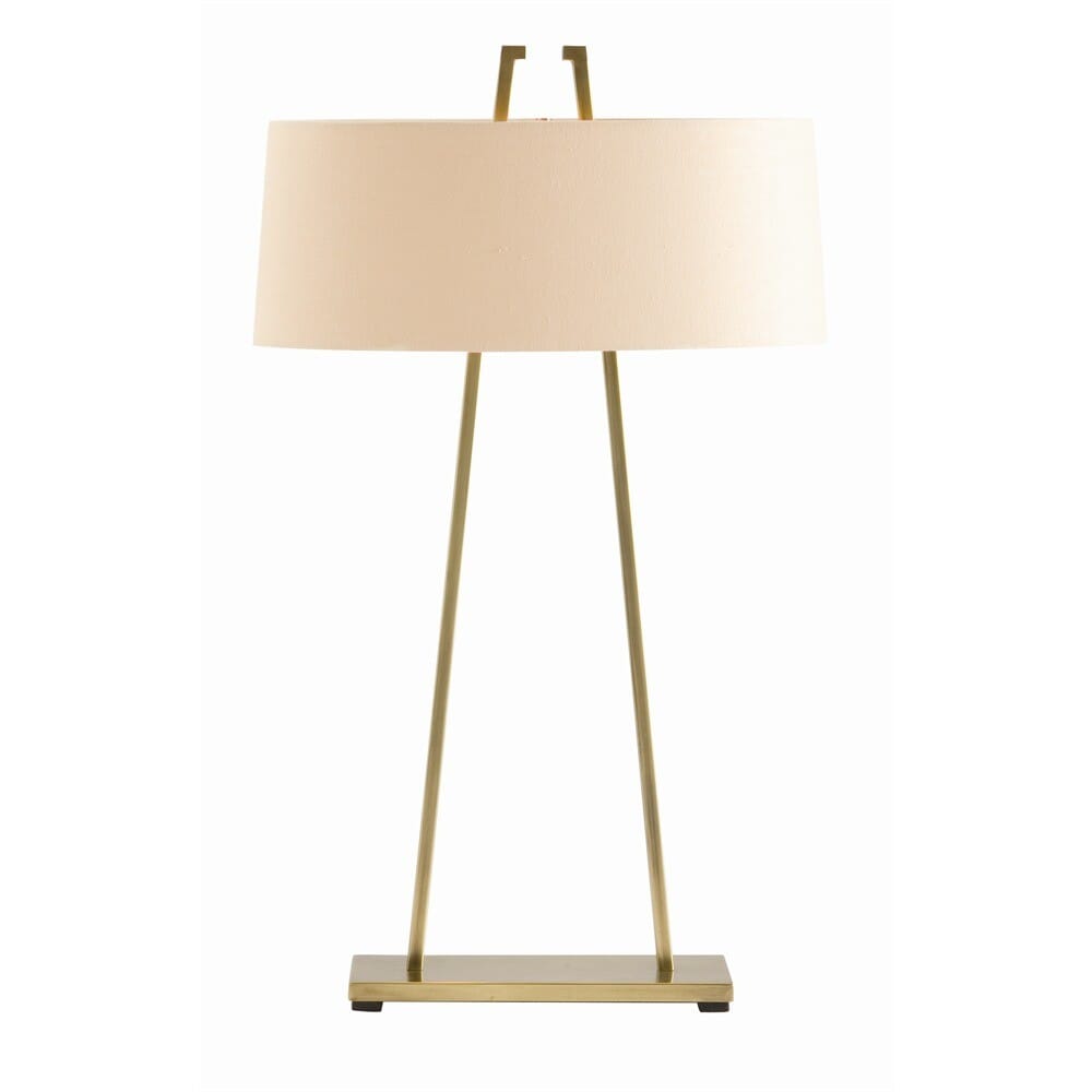 Arteriors Dalton 30.5" 2-Light Table Lamp in Antique Brass