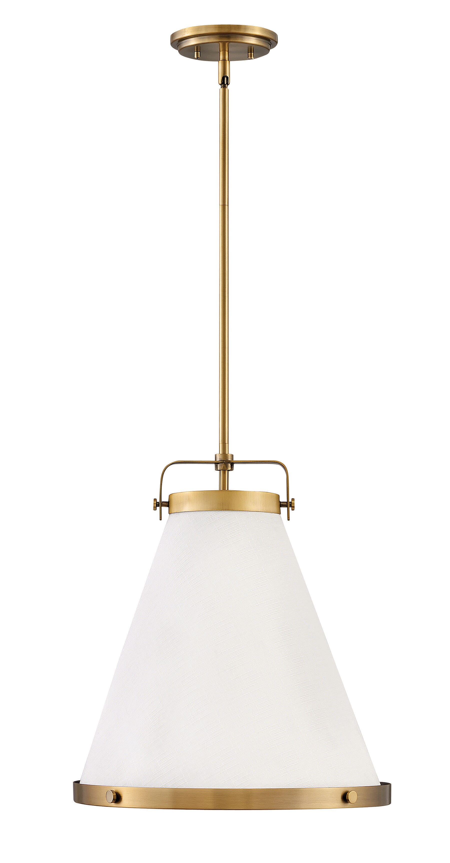 Hinkley Lark 18" Pendant Light in Lacquered Brass