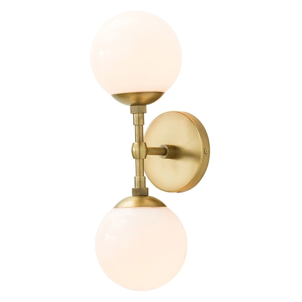 Arteriors Polaris 17" 2-Light Sconce in Antique Brass