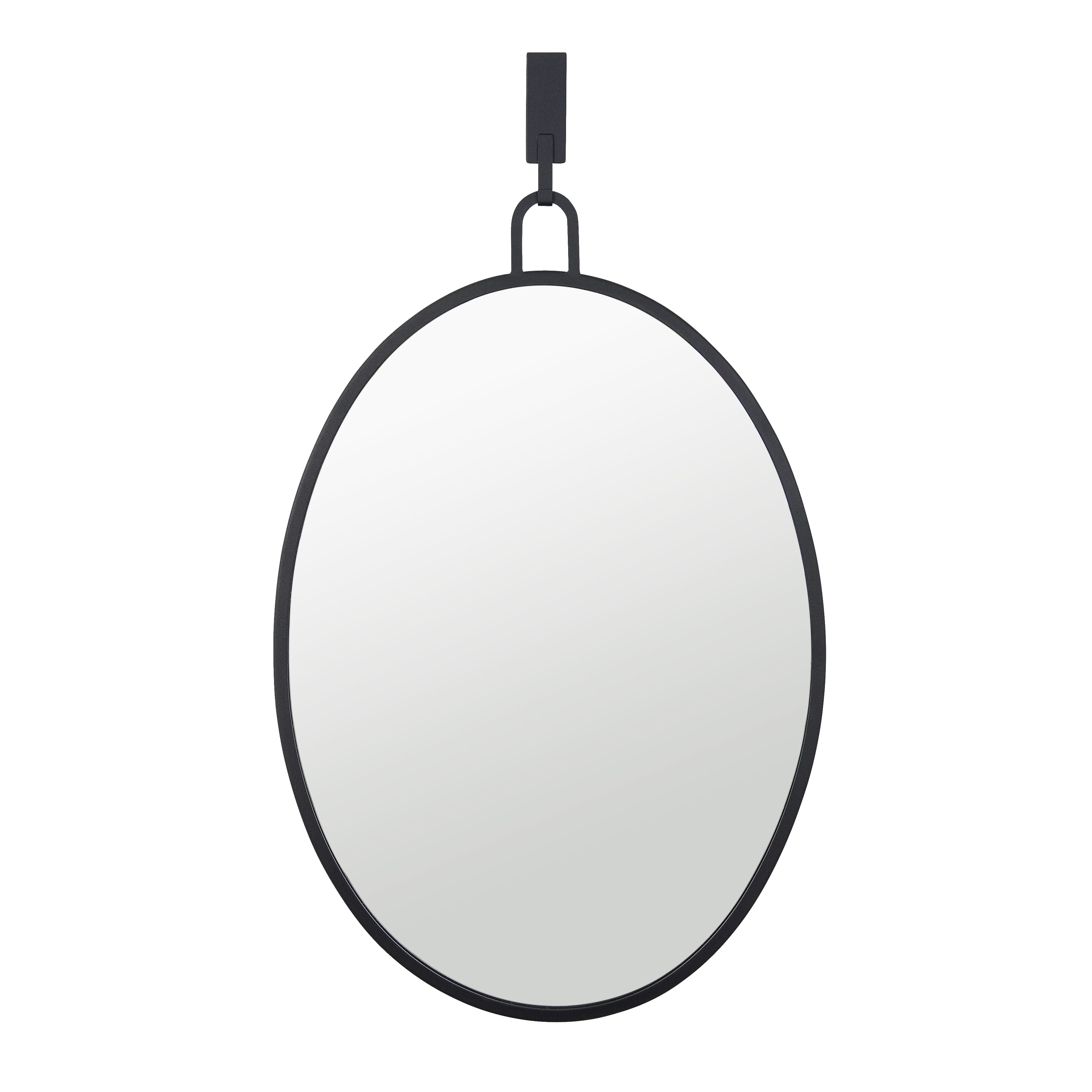 Varaluz Stopwatch 22" x 33" Mirror in Black