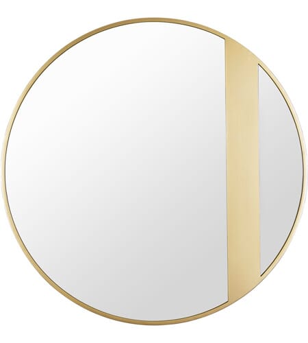 Varaluz Cadet 30" x 30" Mirror in Gold