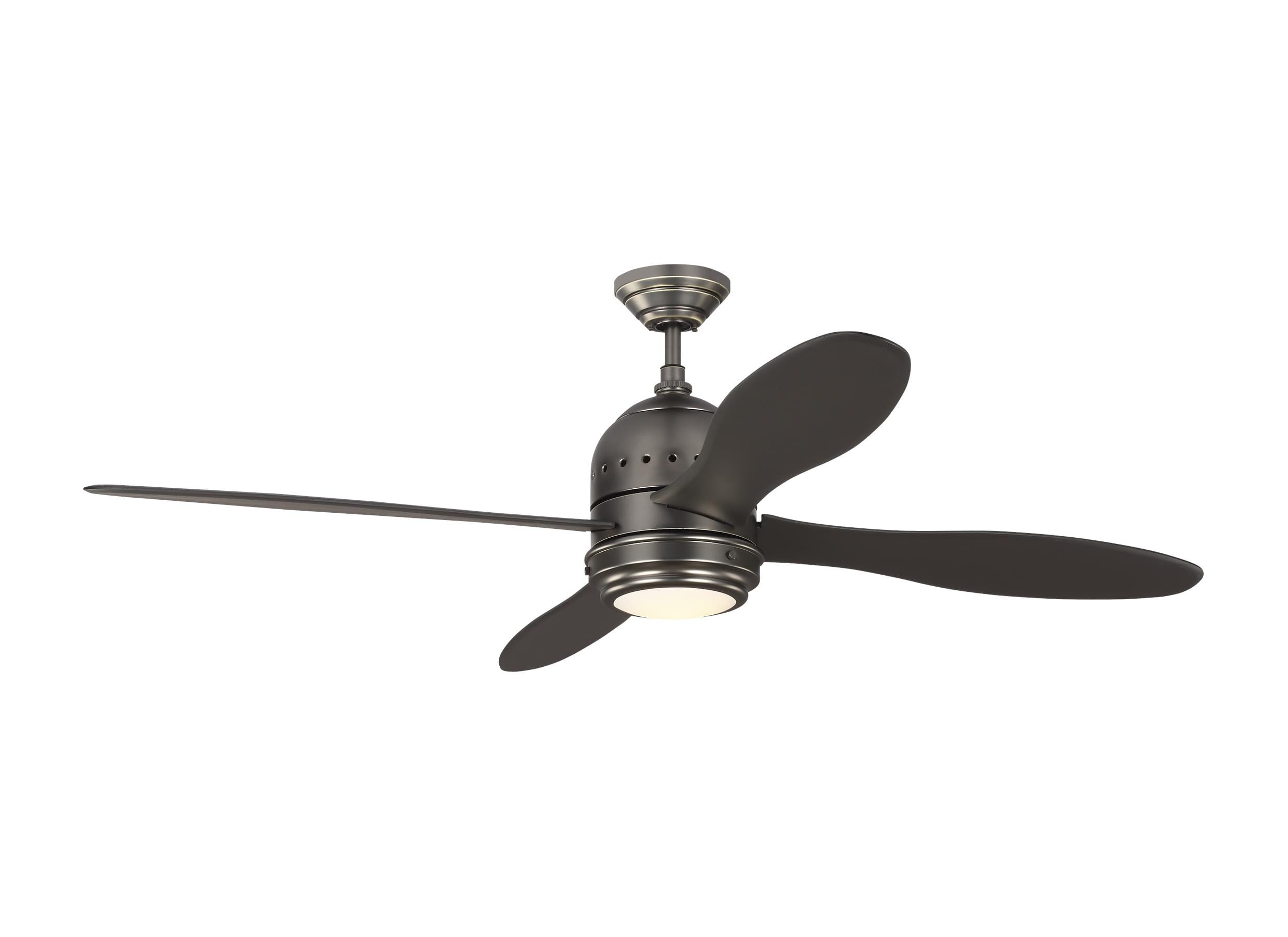 Monte Carlo Metrograph 56" Indoor Ceiling Fan in Deep Bronze