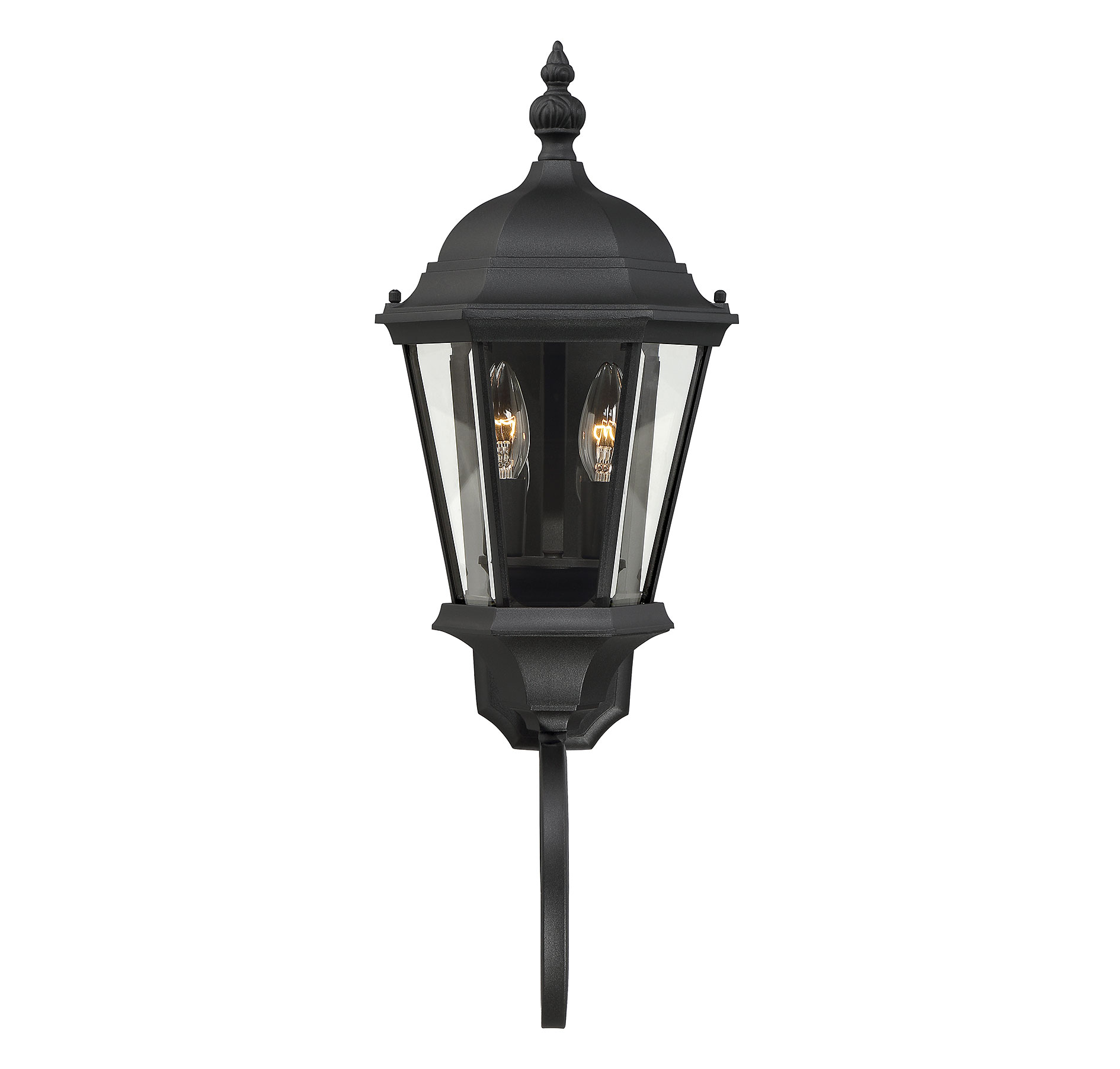 Savoy House Wakefield 2-Light Outdoor Wall Lantern in Textured Black