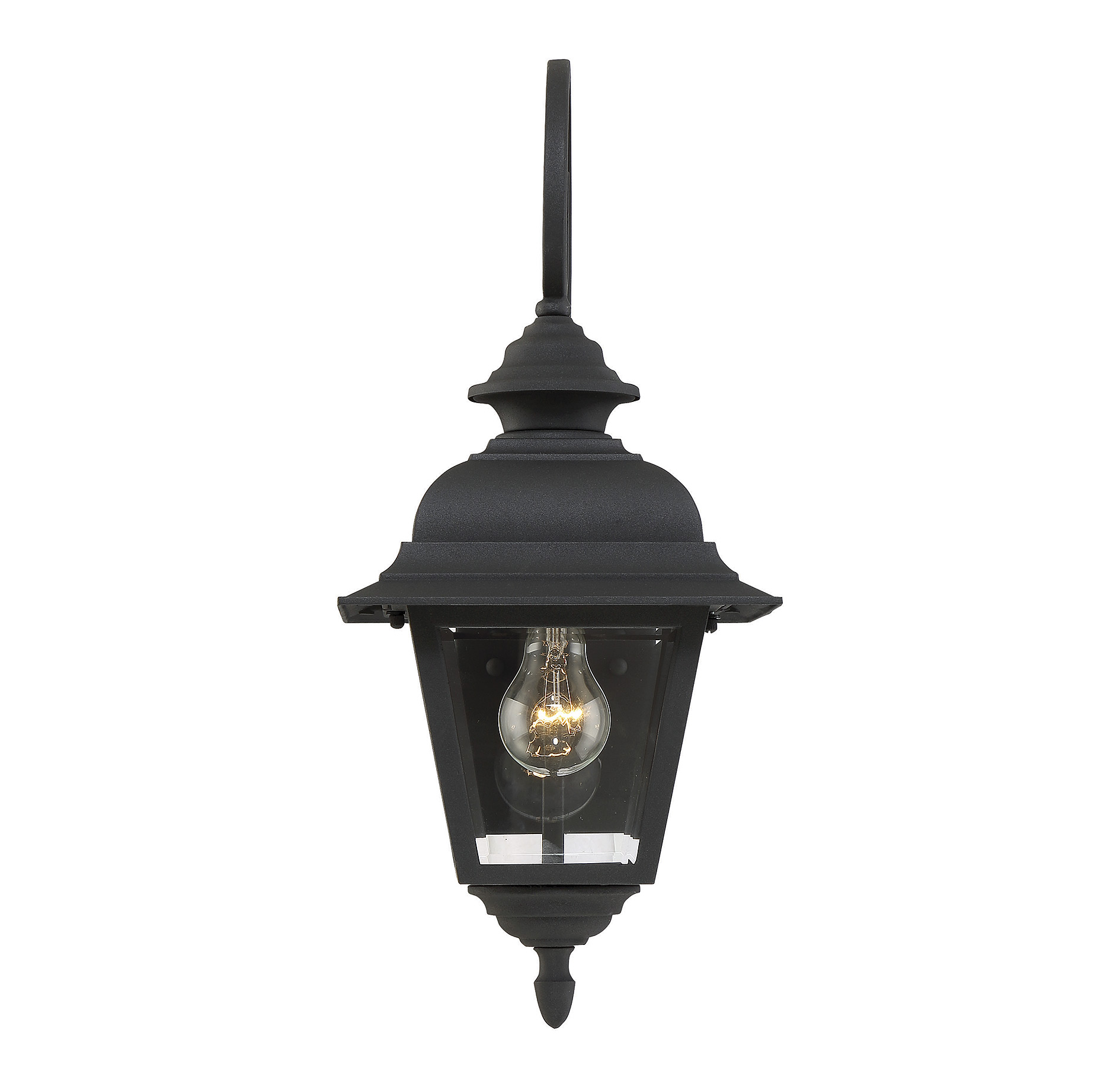 Savoy House Wakefield Outdoor Wall Lantern in Textured Black