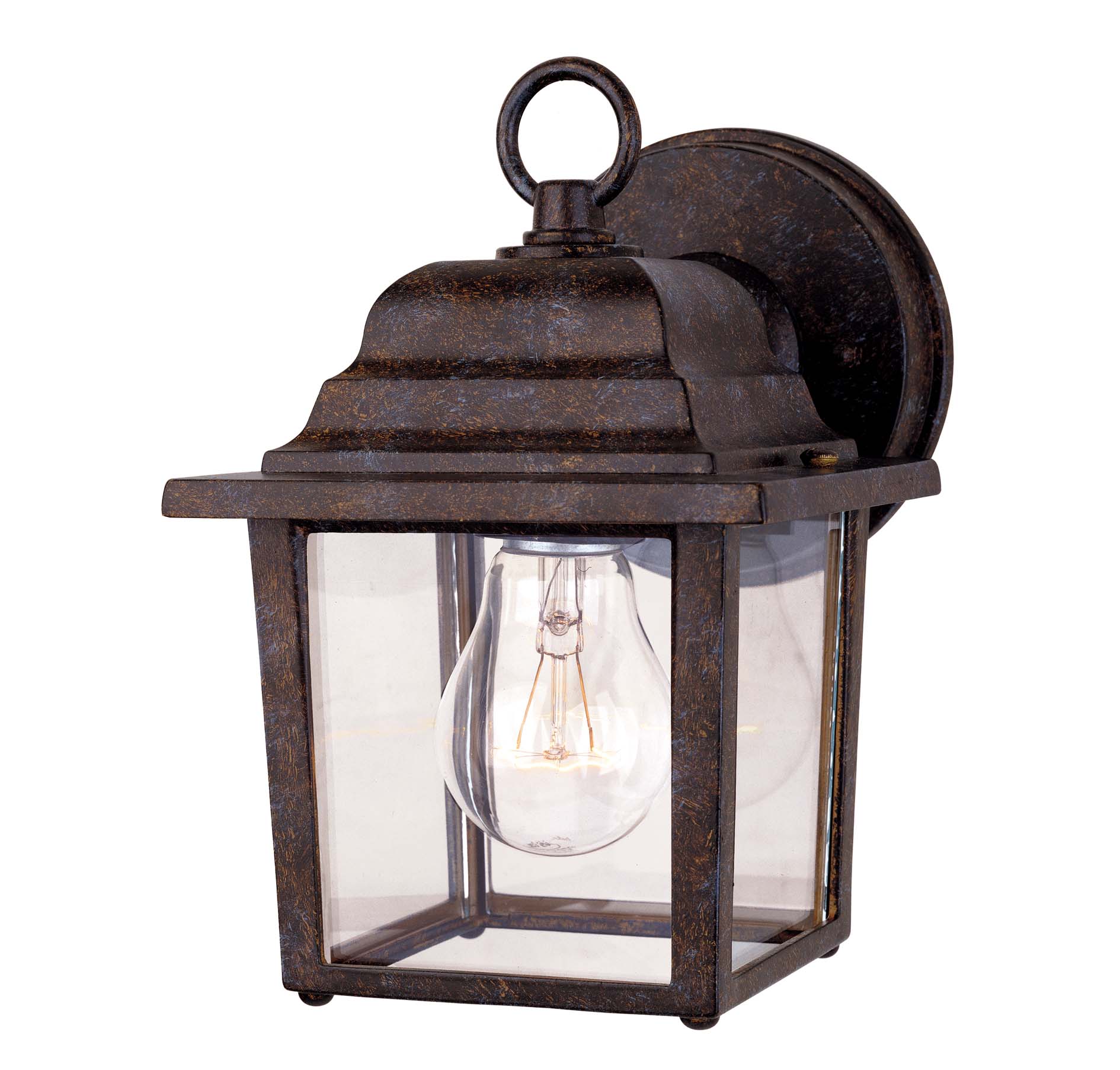 Savoy House Exterior Collections Wall Lantern in Rustic Bronze