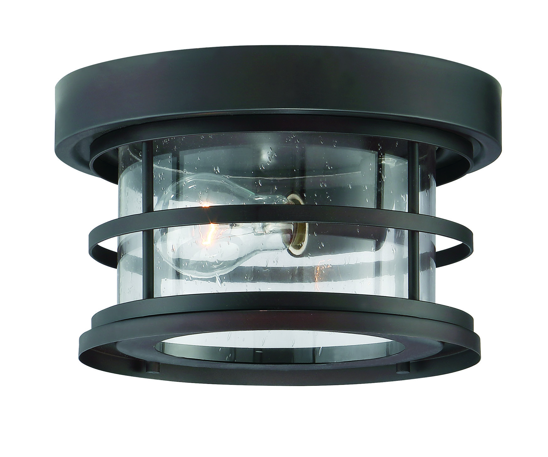 Savoy House Barrett 10"  Outdoor Ceiling Light in English Bronze