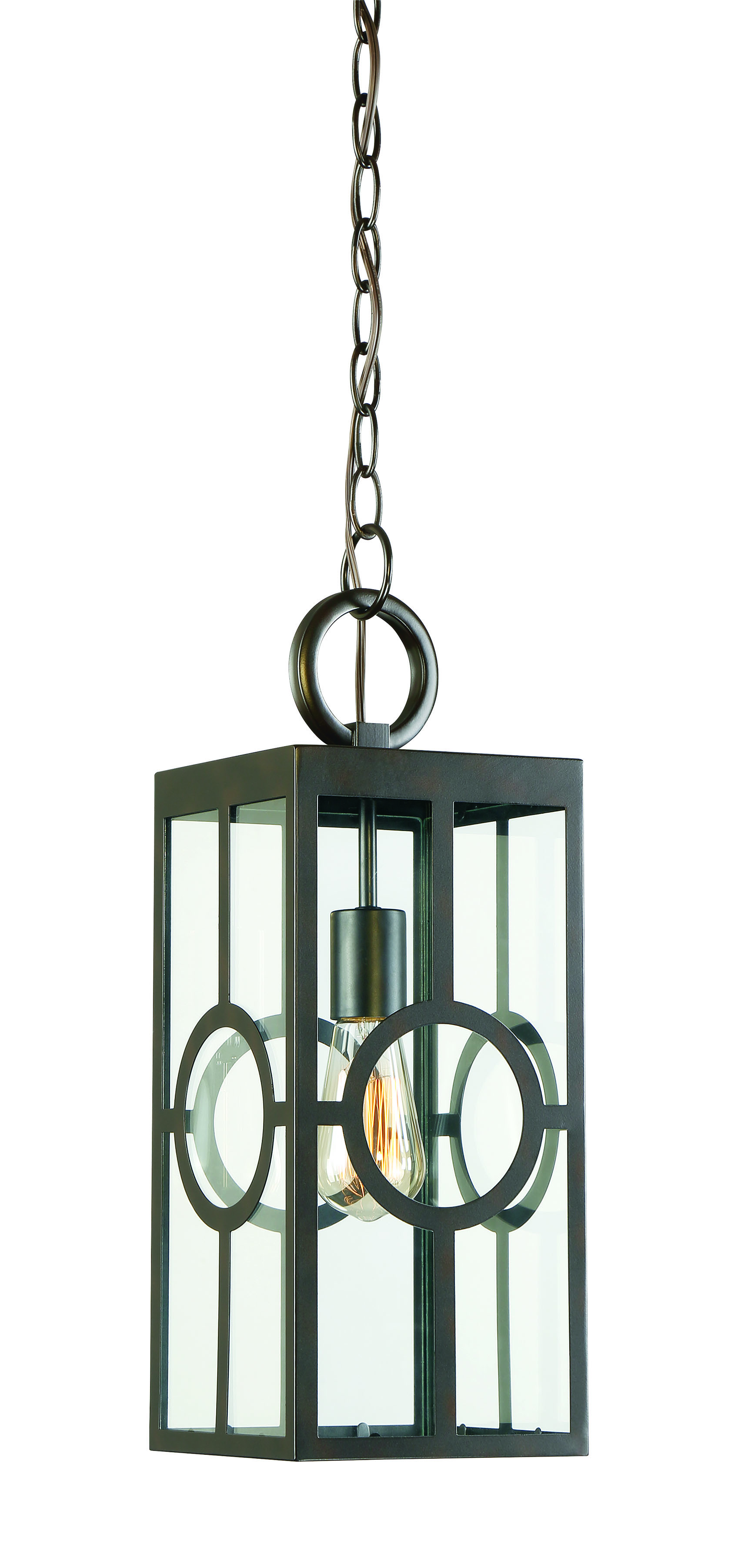 Savoy House Lauren 17.25" Outdoor Hanging Lantern in English Bronze