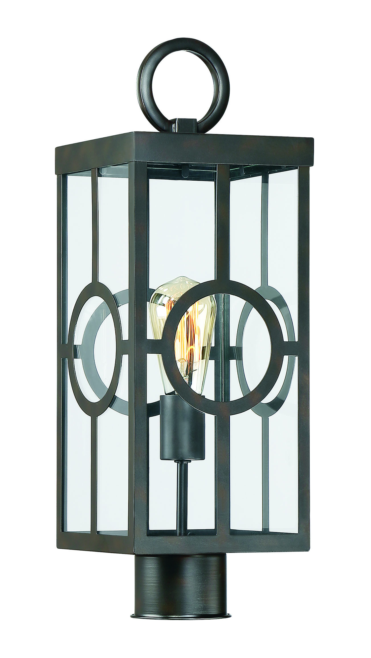 Savoy House Lauren 19.75" Outdoor Post Lantern in English Bronze