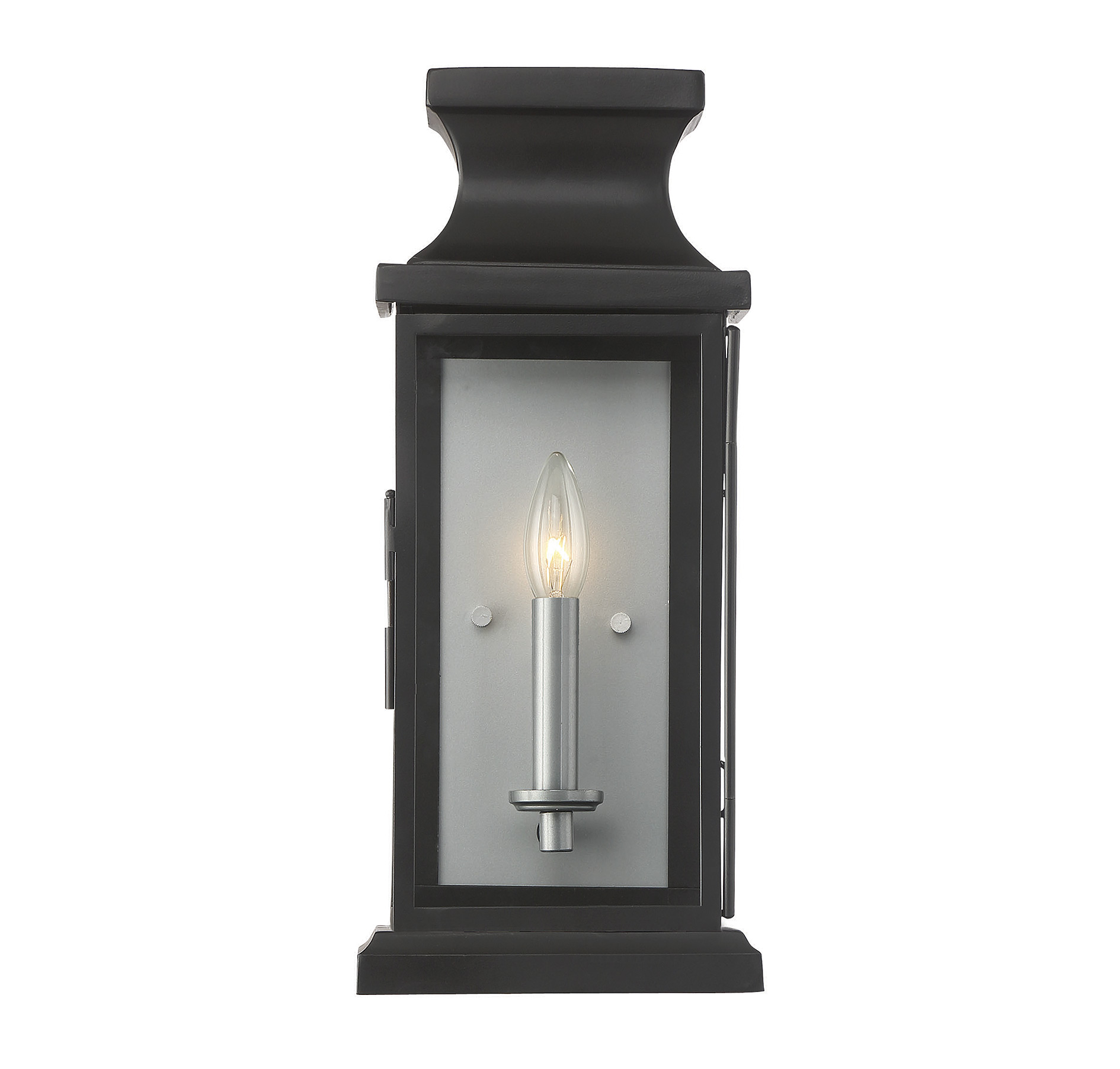 Savoy House Brooke Outdoor Wall Lantern in Black