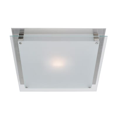 Access Vision 16" Ceiling Light in Brushed Steel