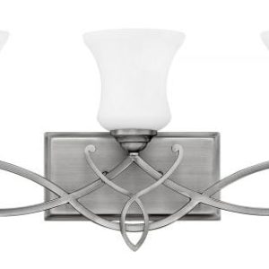 Hinkley Brooke 5-Light Bathroom Vanity Light in Antique Nickel