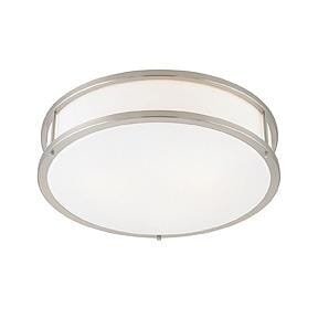 Access Conga 3-Light Ceiling Light in Brushed Steel