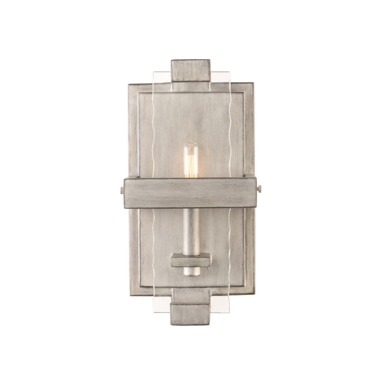 Kalco Astoria 13" Wall Sconce in Moon Silver