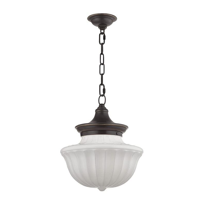 Hudson Valley Dutchess 15" Pendant Light in Old Bronze