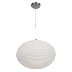 Access Callisto 3-Light Pendant Light in Brushed Steel